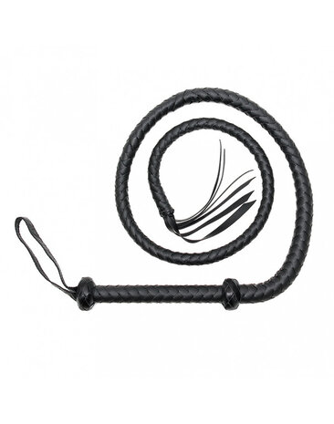 Rimba Bondage Play Fouet arabe | 155 cm et 250 cm | Simili cuir aspect cuir