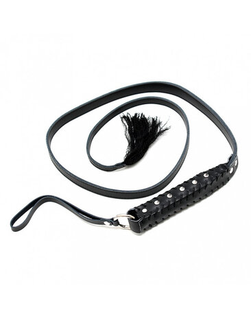 Rimba Bondage Play Rimba Leather Whip - 130 cm | Dominance in perfection Rimba Bondage Play Rimba Leather Whip - 130 cm | Dominance in perfection