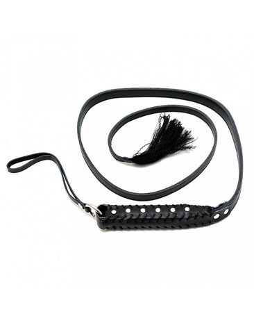 Rimba Bondage Play Rimba Leder Peitsche - 130 cm | Dominanz in Perfektion Rimba Bondage Play Rimba Leder Peitsche - 130 cm | Dominanz in Perfektion