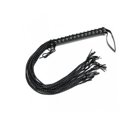 Rimba Bondage Play Zweep met 12 handgevlochten strengen