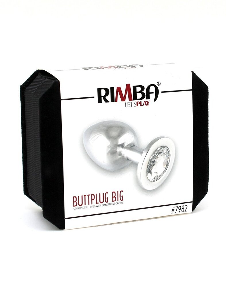 Rimba Bondage Play Rimba Kristall Analplug – Groß, 5 Farben | Glänzender Luxus für tiefe Lust Rimba Bondage Play Rimba Kristall Analplug – Groß, 5 Farben | Glänzender Luxus für tiefe Lust