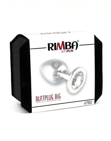 Rimba Bondage Play Rimba Kristall Analplug – Groß, 5 Farben | Glänzender Luxus für tiefe Lust Rimba Bondage Play Rimba Kristall Analplug – Groß, 5 Farben | Glänzender Luxus für tiefe Lust