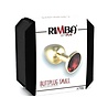 Rimba Bondage Play Gouden kristallen anaalplug - Klein en luxueus | 130 g, 2 kleuren Rimba Bondage Play Gouden kristallen anaalplug - Klein en luxueus | 130 g, 2 kleuren