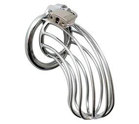 Rimba Bondage Play Cage à pénis avec cadenas Rimba Bondage Play Cage à pénis avec cadenas