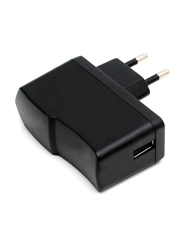 Rimba Bondage Play Adaptateur secteur Rimba USB vers UE – Noir