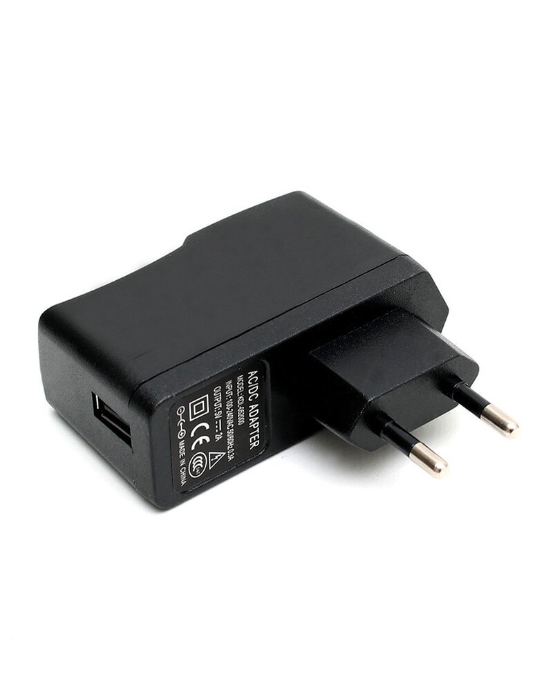 Rimba Bondage Play Adaptateur secteur Rimba USB vers UE – Noir