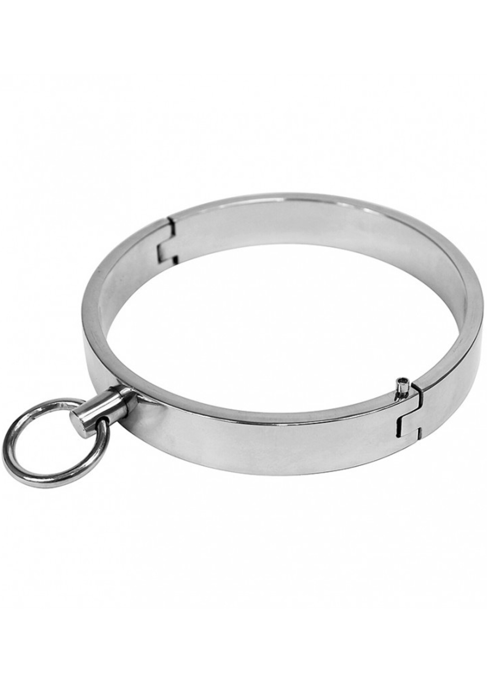 Rimba Bondage Play Slavenhalsband – roestvrij staal Ø12 cm | Voor dominante momenten