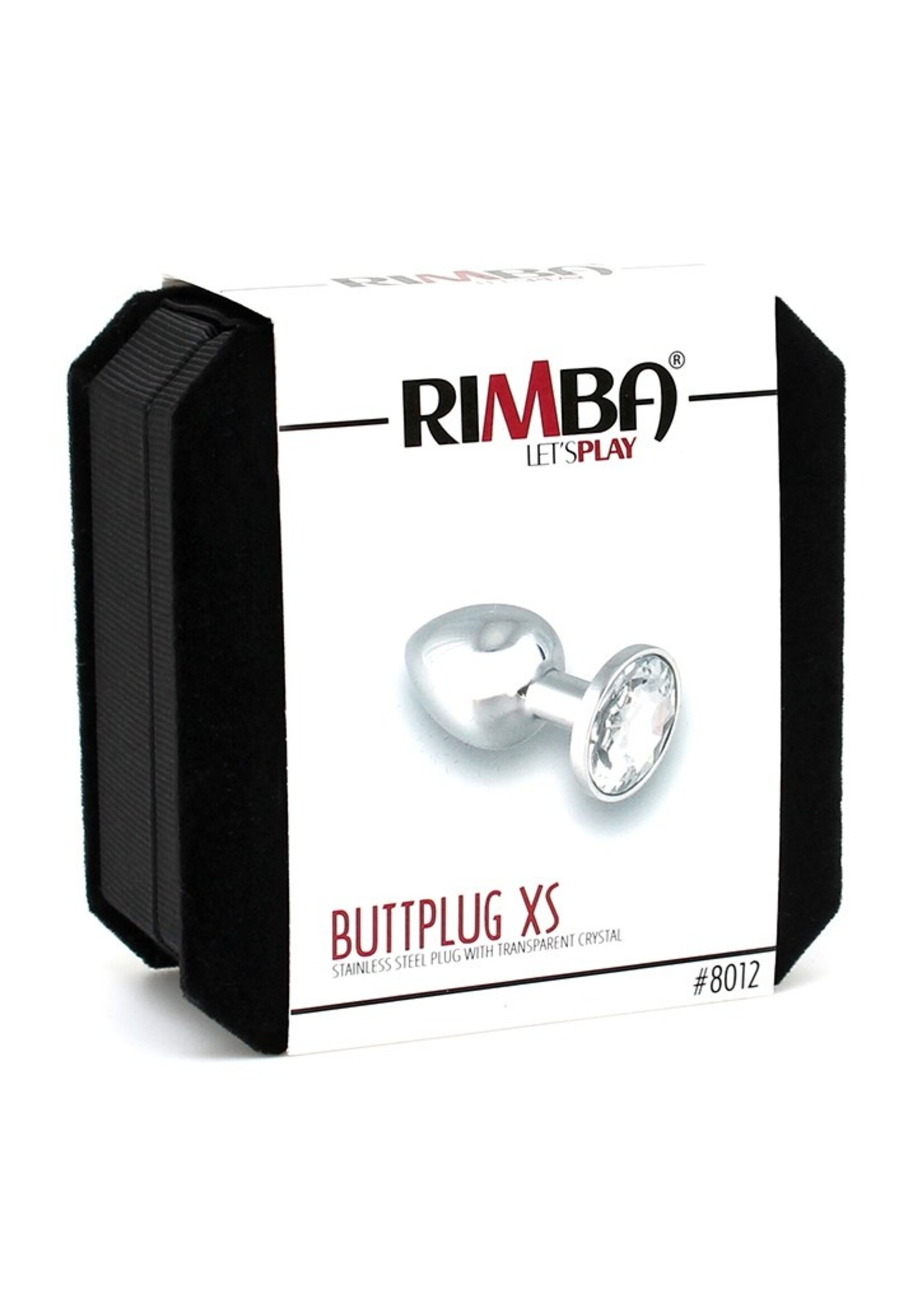 Rimba Bondage Play Kristallen anale plug XS – Sprankelende elegantie voor delicate sensaties