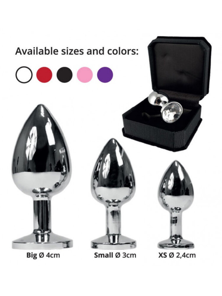 Rimba Bondage Play Plug anal Rimba Crystal XS – une élégance étincelante pour des charmes délicats Rimba Bondage Play Plug anal Rimba Crystal XS – une élégance étincelante pour des charmes délicats