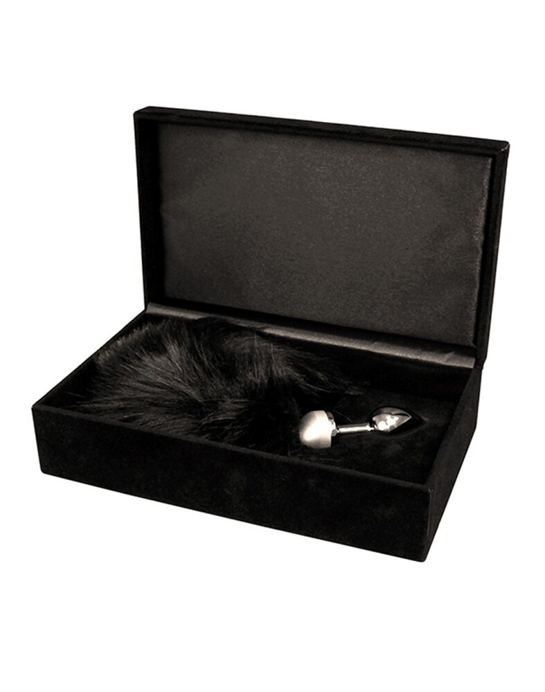 Rimba Bondage Play Metalen anaalplug met vossenstaart – luxe en aantrekkingskracht gecombineerd (unisex)