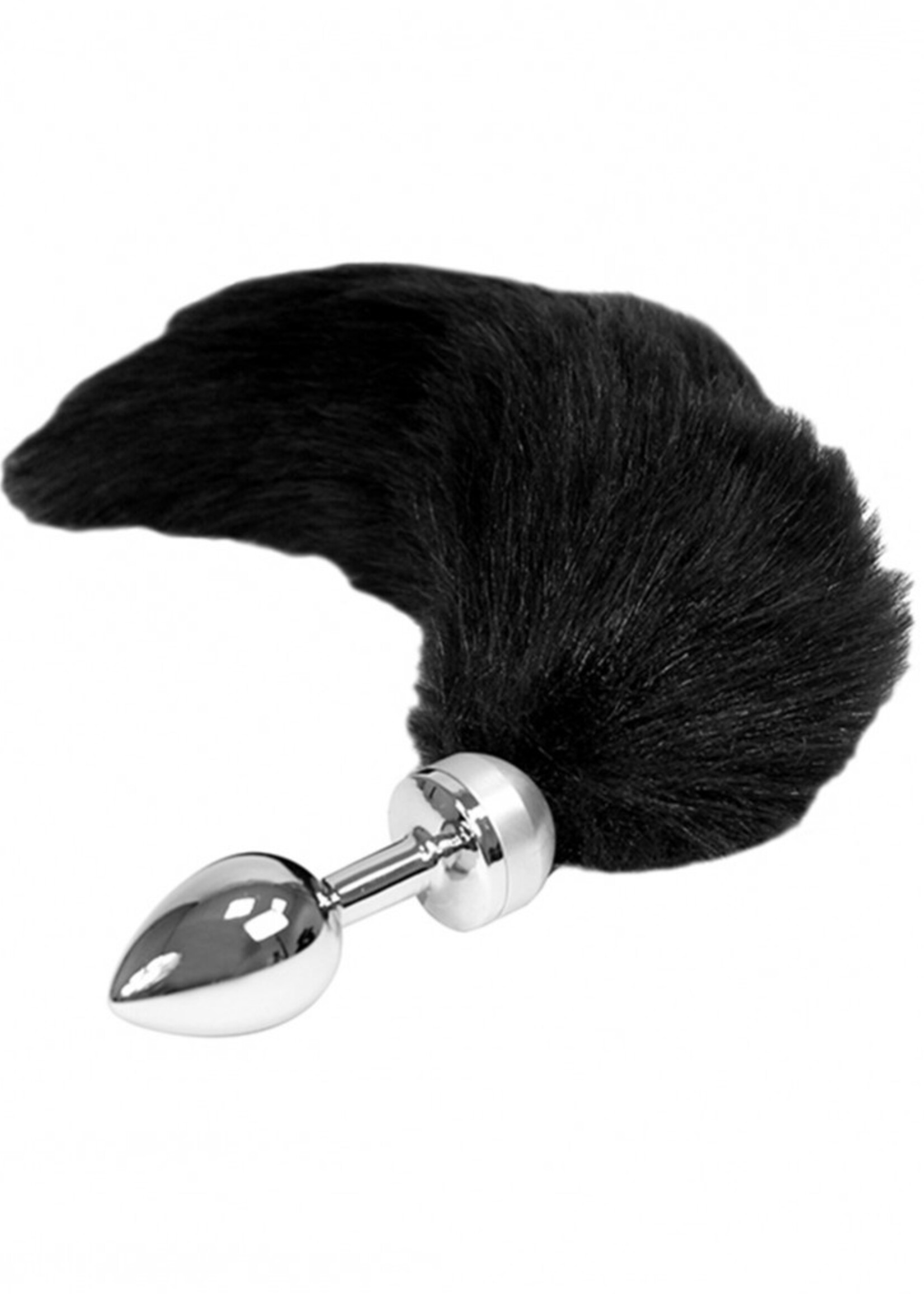 Rimba Bondage Play Metalen anaalplug met vossenstaart – luxe en aantrekkingskracht gecombineerd (unisex)