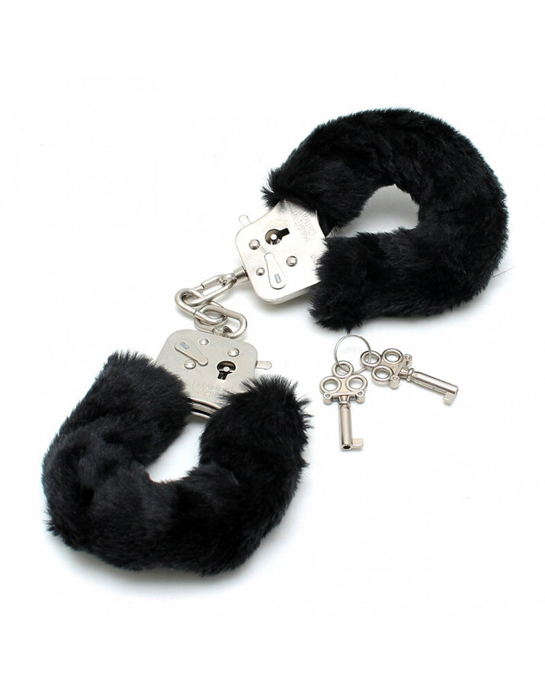 Rimba Bondage Play Menottes de police Rimba avec fourrure douce | Coffret cadeau - 5 couleurs Rimba Bondage Play Menottes de police Rimba avec fourrure douce | Coffret cadeau - 5 couleurs