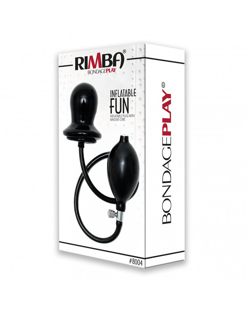 Rimba Bondage Play Aufblasbarer Analplug – Mit Massivem Kern | Ø 4,5–15 cm