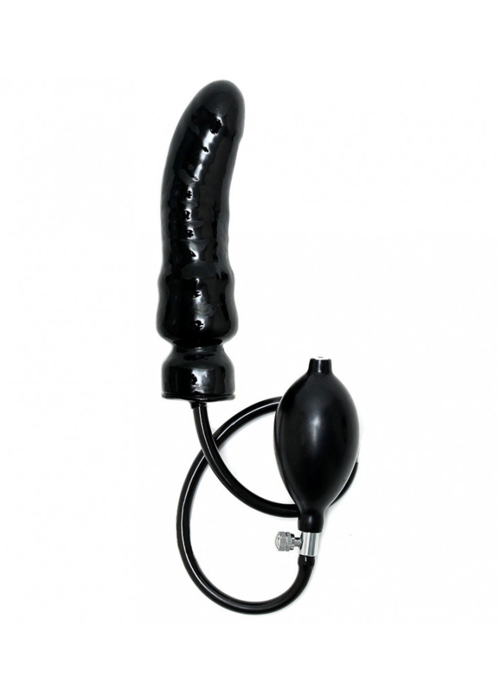 Rimba Bondage Play Opblaasbare dildo – penisvorm met massieve kern | Latex & verstelbare maat