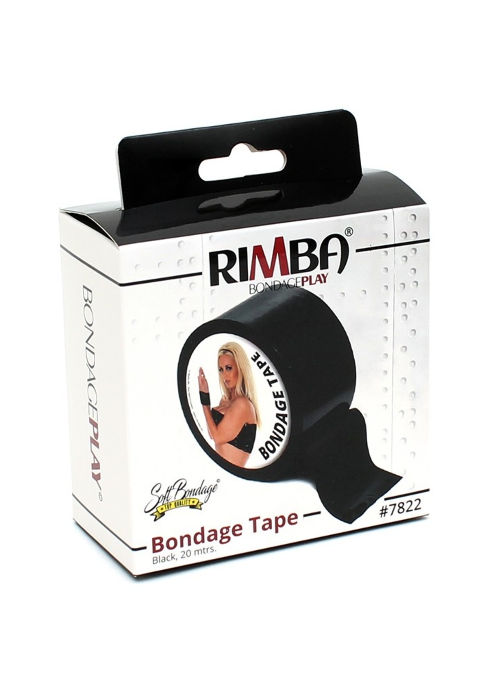 Rimba Bondage Play Bondage Tape – 20 Meter | Wiederverwendbar & Klebt nicht