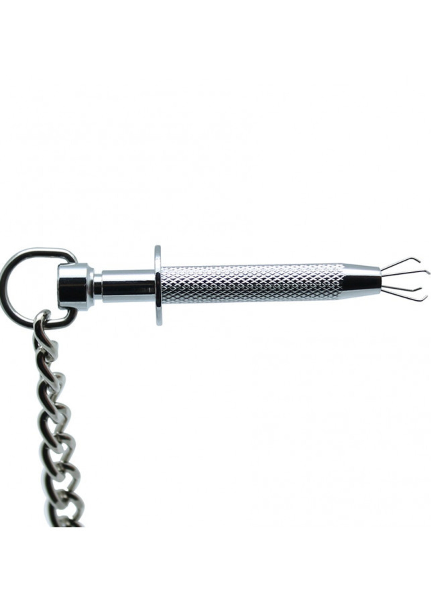 Rimba Bondage Play Borstklemmen met ketting – zilver, 8 cm | BDSM Sensueel Genot