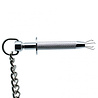 Rimba Bondage Play Brustklammern mit Kette – Silber, 8 cm | BDSM Sinneslust