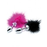 Rimba Bondage Play Anale plug met veer - S Rimba Bondage Play Anale plug met veer - S