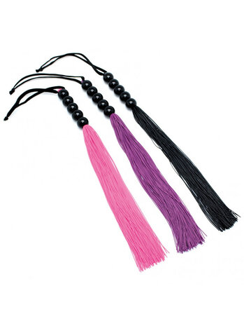 Rimba Bondage Play Siliconen zweep 38 cm – Flexibel & Sensueel