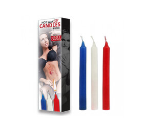 Rimba Bondage Play Hot Wax SM-kaarsen (3 stuks)
