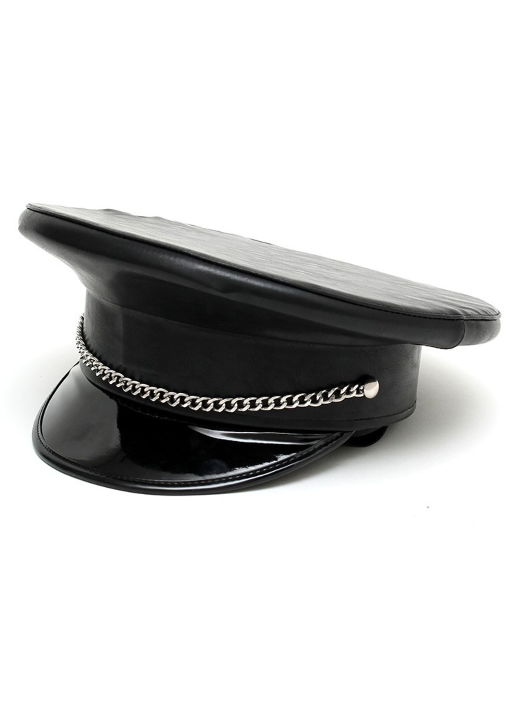 Rimba Bondage Play Politiepet – PU-leer | Pikant accessoire in 2 maten