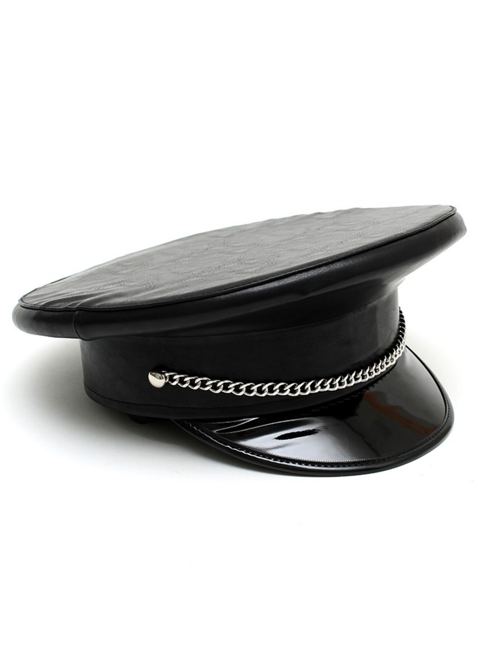 Rimba Bondage Play Politiepet – PU-leer | Pikant accessoire in 2 maten