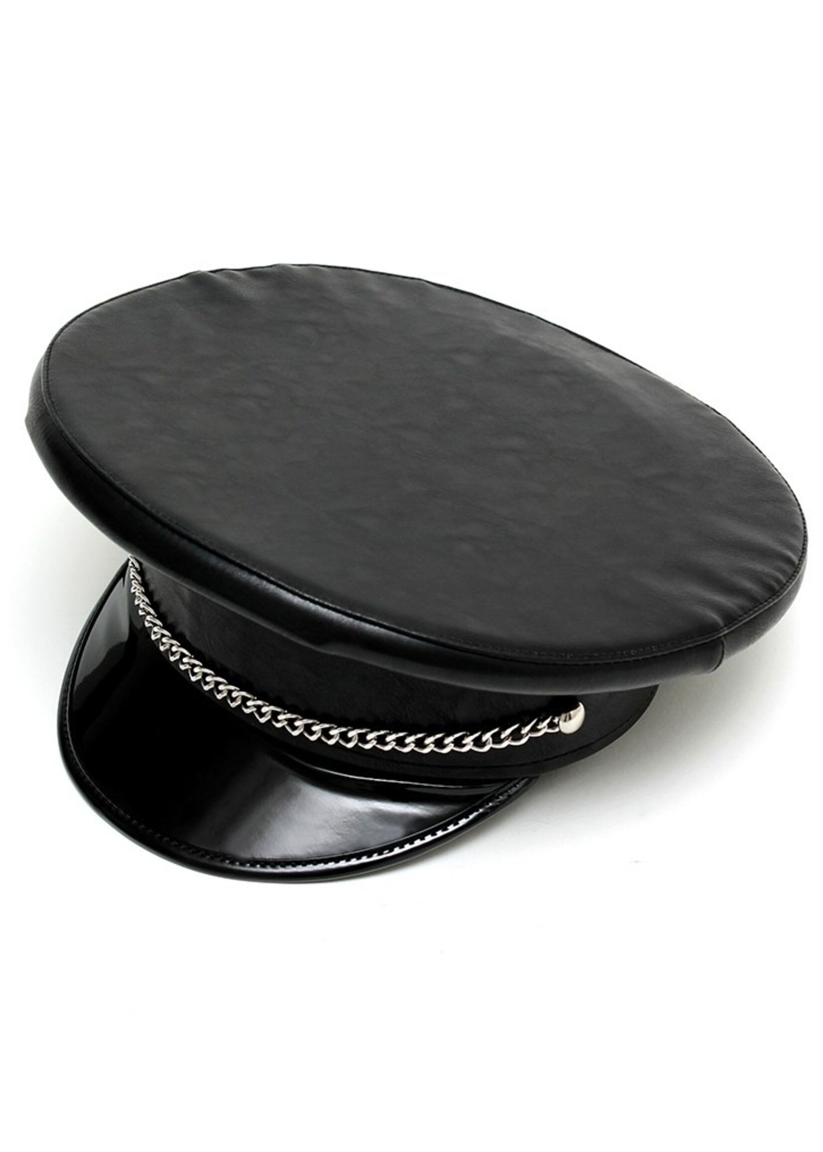 Rimba Bondage Play Politiepet – PU-leer | Pikant accessoire in 2 maten