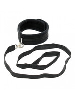 Rimba Bondage Play Zachte halsband met leidsel