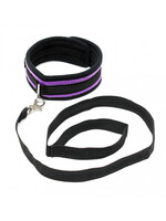 Rimba Bondage Play Zachte halsband met leidsel