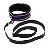 Rimba Bondage Play Zachte halsband met riem