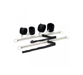 Rimba Bondage Play Double spreader bar with handcuffs Rimba Bondage Play Double spreader bar with handcuffs