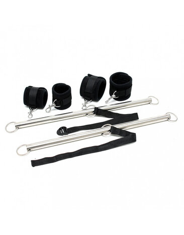 Rimba Bondage Play Rimba -Double Spreader Bar mit Handfessel– Verstellbar & Verführerisch Rimba Bondage Play Rimba -Double Spreader Bar mit Handfessel– Verstellbar & Verführerisch