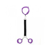 Rimba Bondage Play Soft Bondage halsband met handboeien