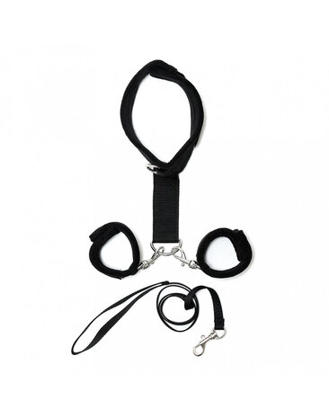 Rimba Bondage Play Soft Bondage collier et menottes douce