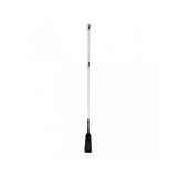 Rimba Bondage Play Paardrijzweep met Transparant handvat