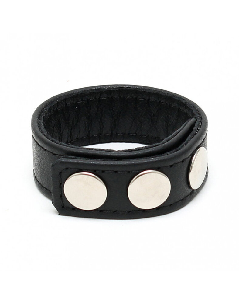 Rimba Bondage Play Leren penisring – Verstelbaar | Hoogwaardig nappaleer met 5 drukknoopsluitingen Rimba Bondage Play Leren penisring – Verstelbaar | Hoogwaardig nappaleer met 5 drukknoopsluitingen