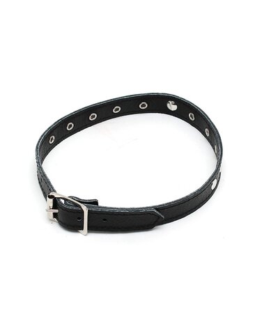 Rimba Bondage Play Nappa leren choker met studs – 1,5 cm | Verstelbaar & verleidelijk Rimba Bondage Play Nappa leren choker met studs – 1,5 cm | Verstelbaar & verleidelijk
