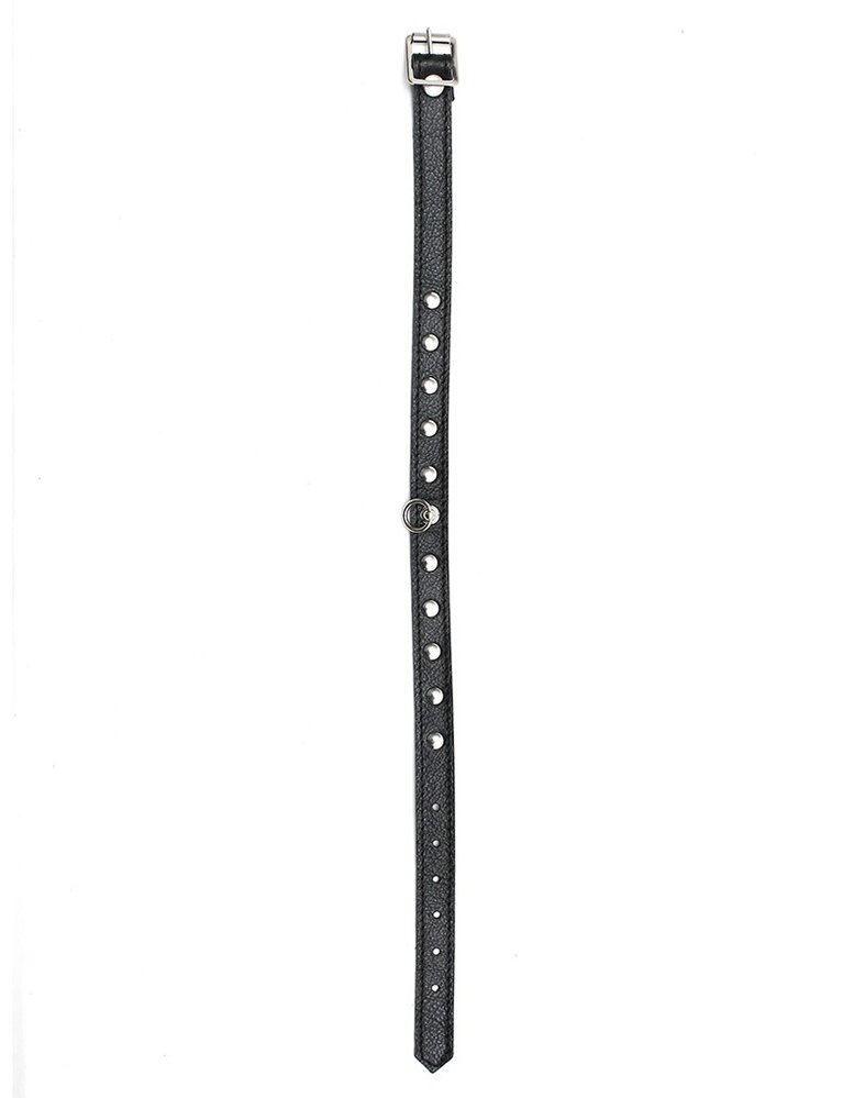 Rimba Bondage Play Nappaleder Halsband mit Nieten – 1,5 cm | Verstellbar & Verführerisch