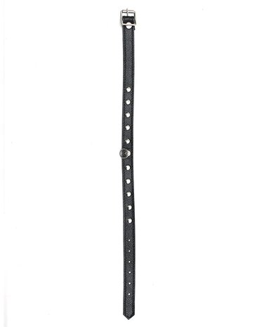 Rimba Bondage Play Rimba nappa leather collar with rivets – 1.5 cm | Adjustable & Seductive Rimba Bondage Play Rimba nappa leather collar with rivets – 1.5 cm | Adjustable & Seductive