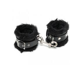 Rimba Bondage Play Luxe Handboeien met bont gevoerd
