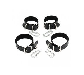 Rimba Bondage Play Handschellen + Fussfesseln 2.5cm weit Rimba Bondage Play Handschellen + Fussfesseln 2.5cm weit