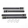 Rimba Bondage Play Rimba Leather Restraints - 4 Piece Set | Adjustable & Robust Rimba Bondage Play Rimba Leather Restraints - 4 Piece Set | Adjustable & Robust