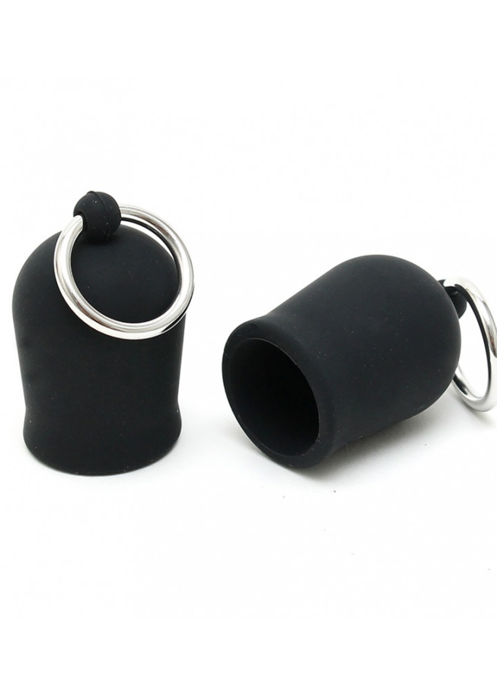 Rimba Bondage Play Tepelzuiger met ring – stimulatie en controle in één.