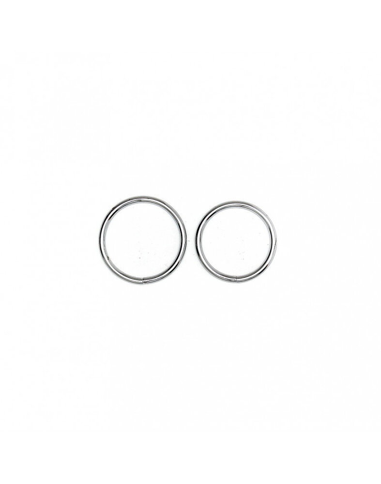 Rimba Bondage Play Cockringset – 2-delig | Verchroomd staal, 6 maten Rimba Bondage Play Cockringset – 2-delig | Verchroomd staal, 6 maten