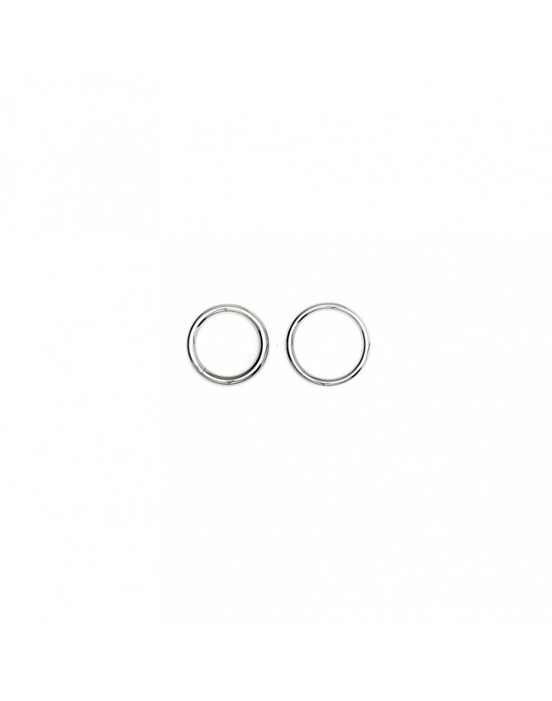 Rimba Bondage Play Cockringset – 2-delig | Verchroomd staal, 6 maten Rimba Bondage Play Cockringset – 2-delig | Verchroomd staal, 6 maten