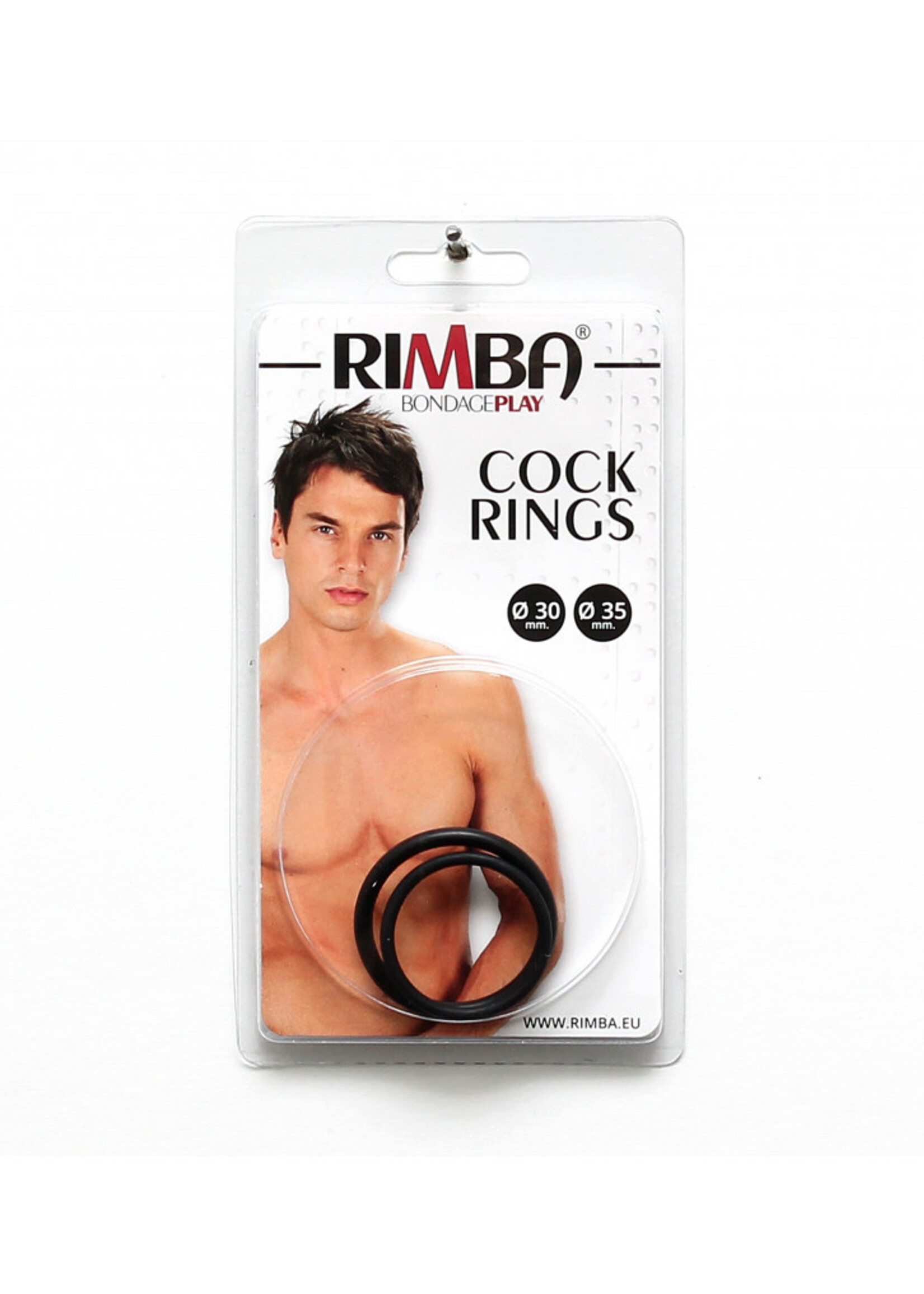 Rimba Bondage Play Rubberen penisringenset | 6 ringen in 3 maten voor langdurig plezier
