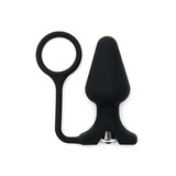 Rimba Bondage Play Silicone Butt Plug met Cockring