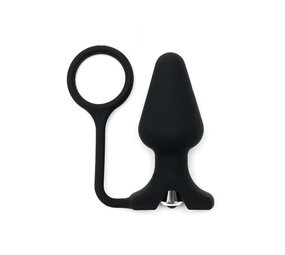 Rimba Bondage Play Anal plug with vibrator & cock ring - Ø 4.4 cm Rimba Bondage Play Anal plug with vibrator & cock ring - Ø 4.4 cm
