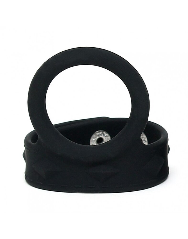 Rimba Bondage Play Penisbänder mit Cockring – Verstellbar | 2 Größen aus Silikon Rimba Bondage Play Penisbänder mit Cockring – Verstellbar | 2 Größen aus Silikon