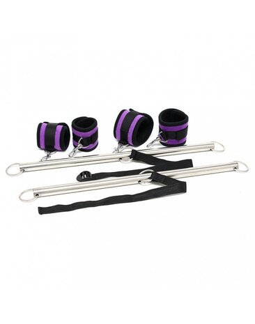 Rimba Bondage Play Rimba -Double Spreader Bar mit Handfessel– Verstellbar & Verführerisch Rimba Bondage Play Rimba -Double Spreader Bar mit Handfessel– Verstellbar & Verführerisch